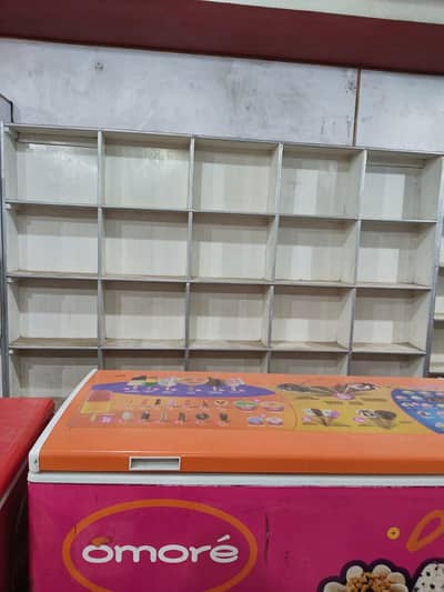 used racks almari condition 10by8 hai Baki all okay hai