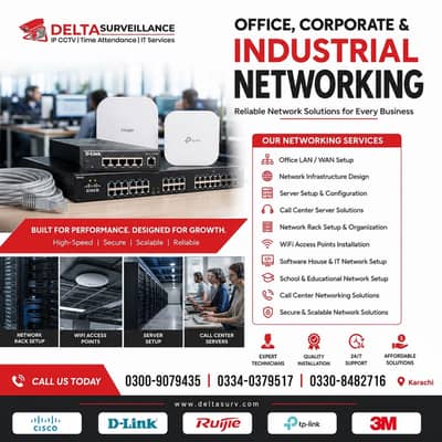 Office Networking & IT Solutions in Karachi | Call Center Setup