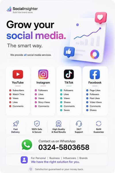 instagram followers tiktok followers youtube subscribers