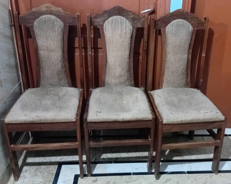 Solid Wood Dining Set 2