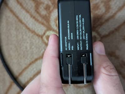 85 watt charger with 100watt cable.