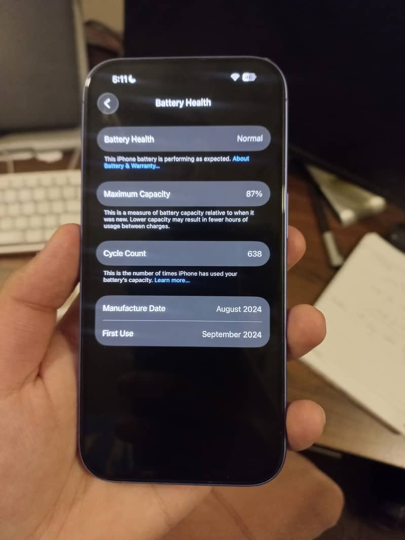 Apple iPhone 16 - mint condition. Scratchless 5