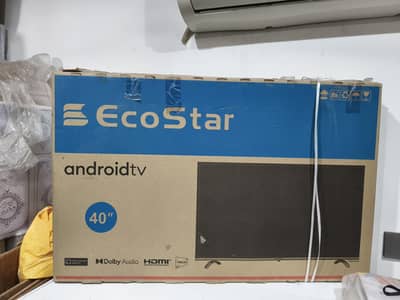 40 inches frameless ecostar android tv
