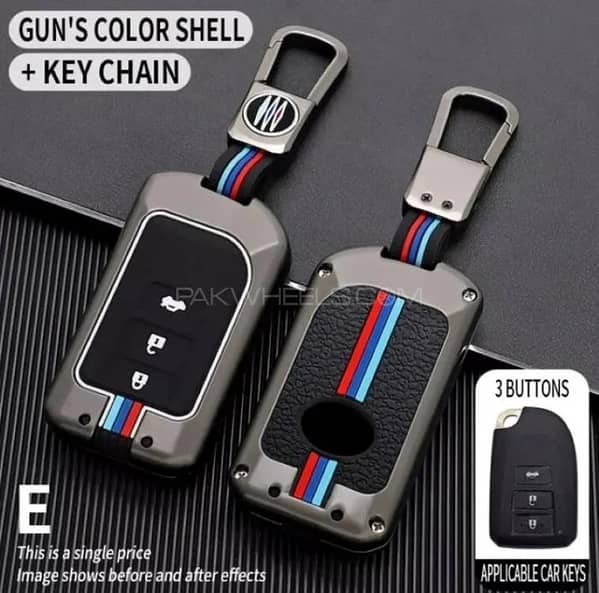 Toyota Yaris 1.5 Metal Remote Key Cover Premium Quality