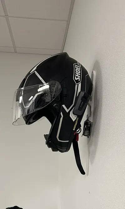 helmet hanging hook with key holder