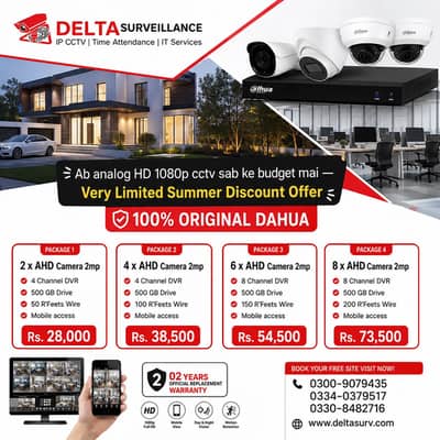 CCTV Complete Setup With Installation In Karachi