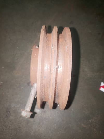 compressor puli double belt
