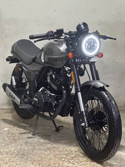 Hi speed infinity 150cc 2026 model ( cafe racer )