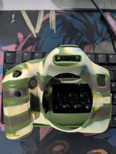 Canon EOS 6D Mark II Camouflage Silicone Cover case