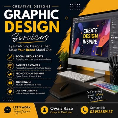 Owais Raza Graphic design work