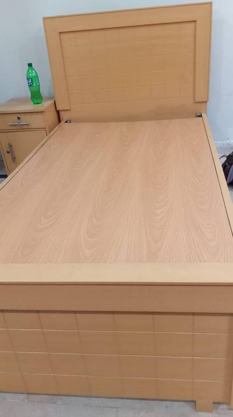 single bed with side table 3