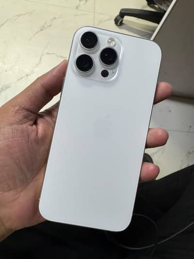 Apple iPhone 16 Pro Max 256GB | 99% Battery Health | White Titanium
