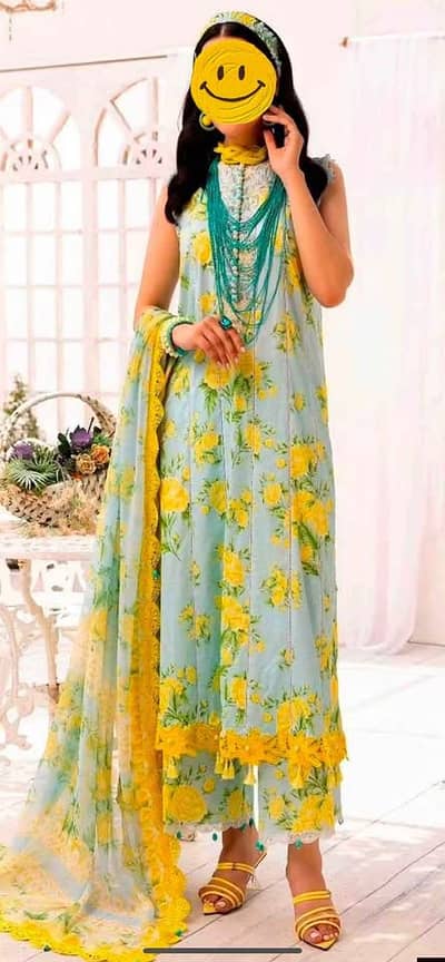Ittehad Replica 3 Piece Lawn Collection