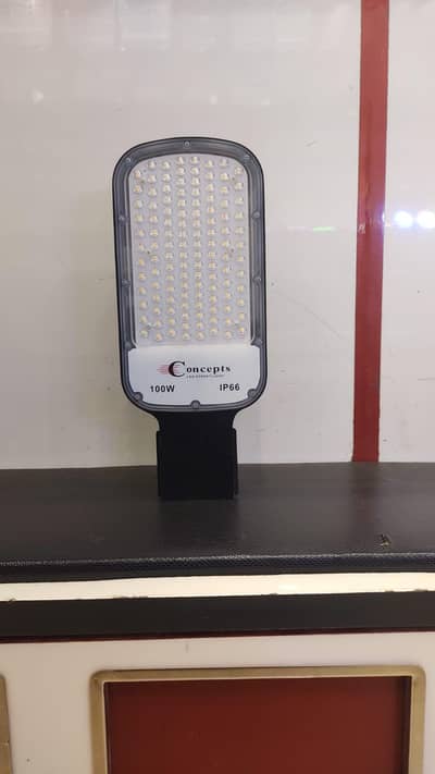 led street and pole light