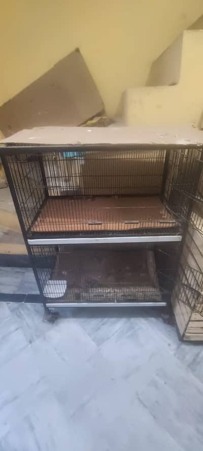 1 hen cage