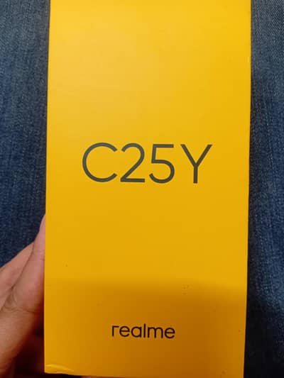 Realme C25Y with Box
