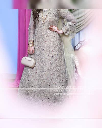 Pakistani Designer Style Walima Maxi