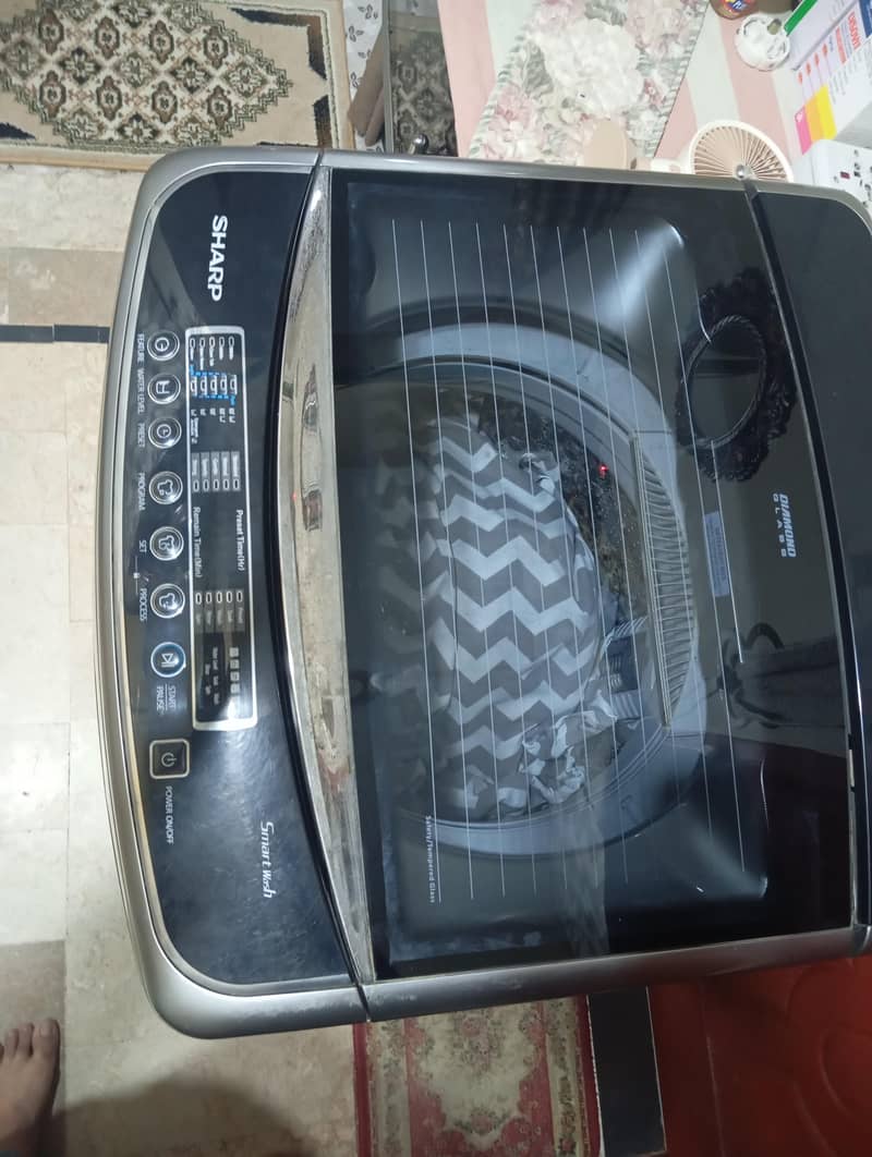 Sharp fully automatic washing machine 15 kg 1