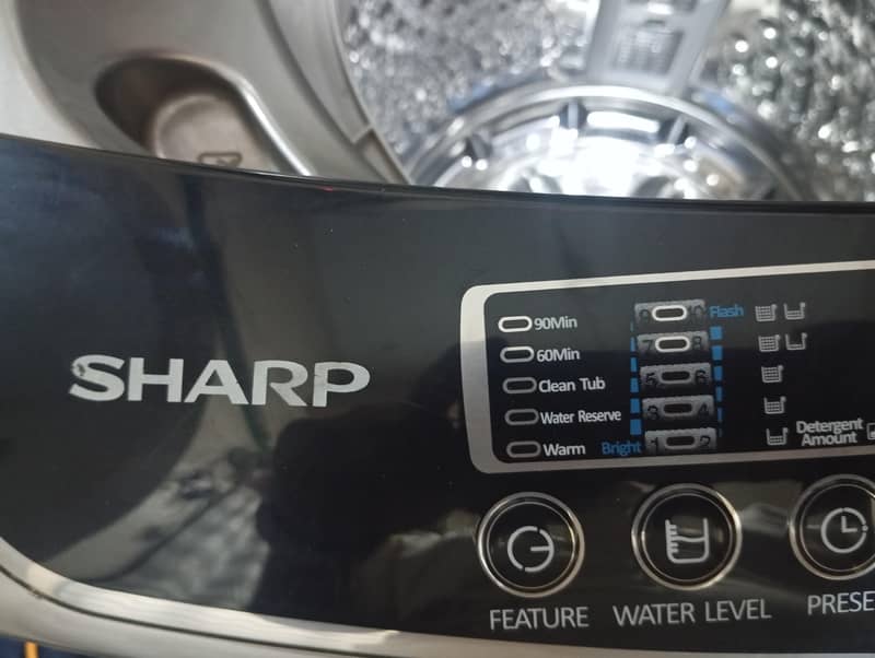 Sharp fully automatic washing machine 15 kg 10