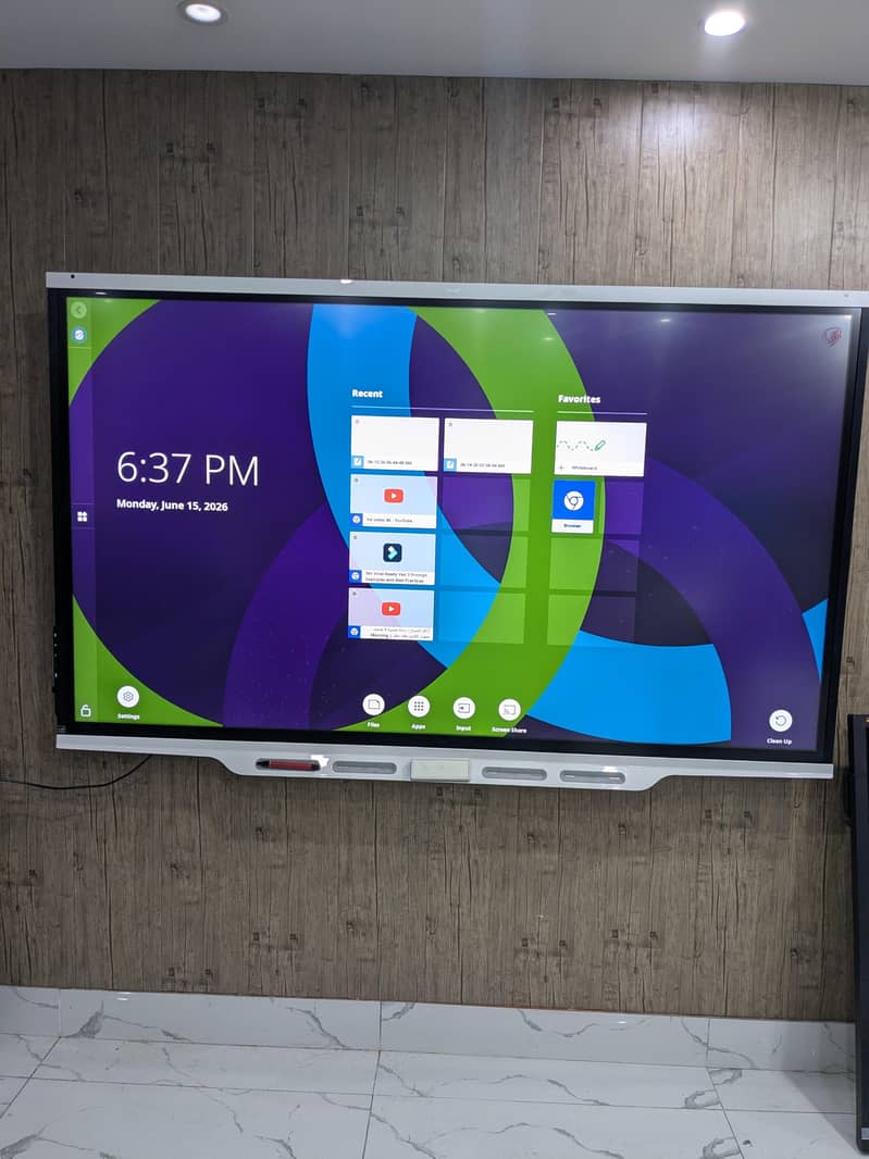86" Interactive Touch Screen 1