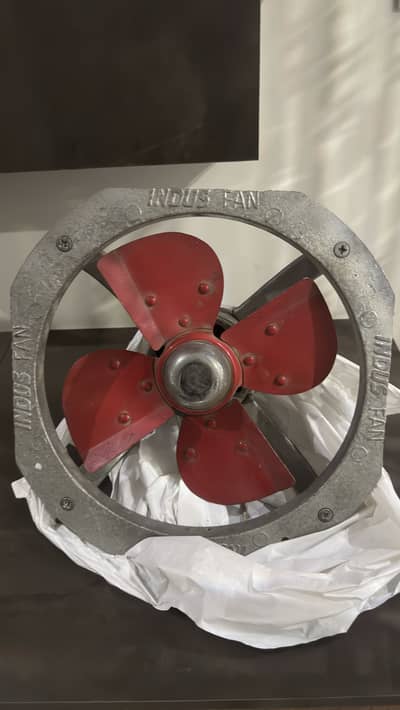 Indus exhaust fan 12 inch full copper all original for homes & officr