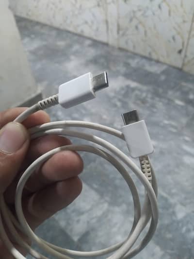 Samsung A07 Orignal Cable Type C to C