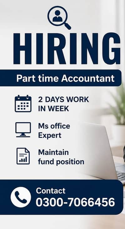 need a accountant