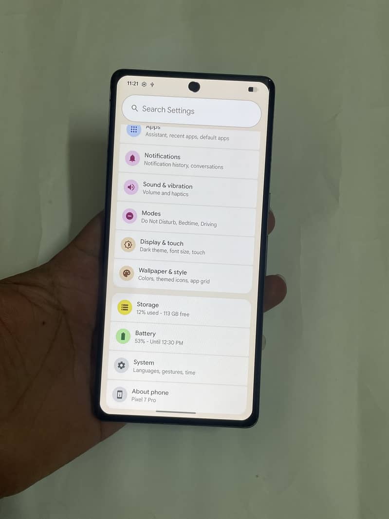 Google pixel 7 pro 1