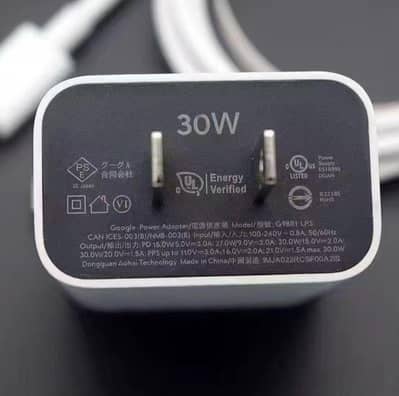 Google pixel 30W Rapid Adpter