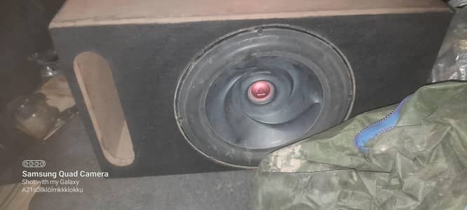 Woofer and power m