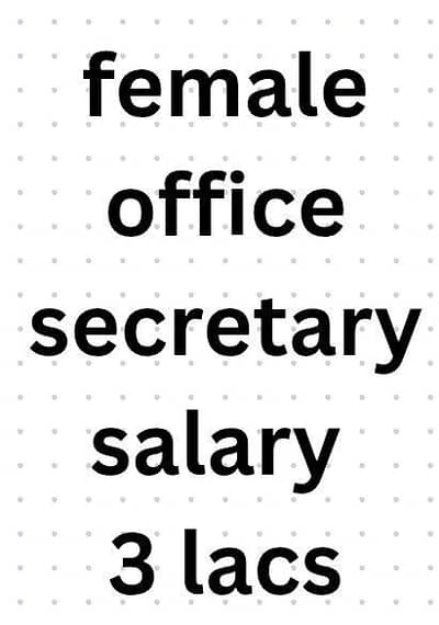 fresh female office assistant