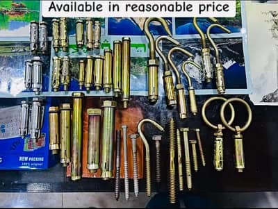 All type rawal bolt available