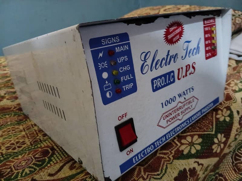 UPS 1000WATTS 12v Single Battery 1
