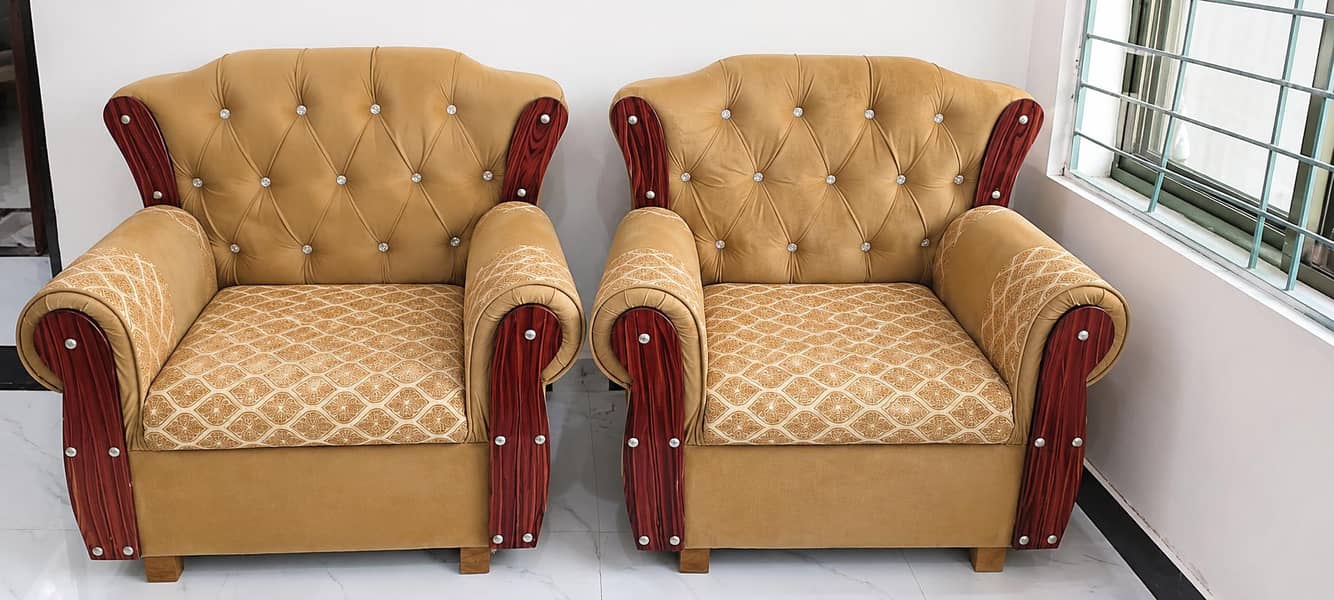 Sofa Set || Wooden Sofa || 5 seater sofa || Luxury Sofa for  Sale 1