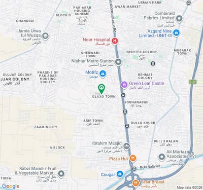 Get A 5 Marla Commercial Plot For sale In Glaxo Town