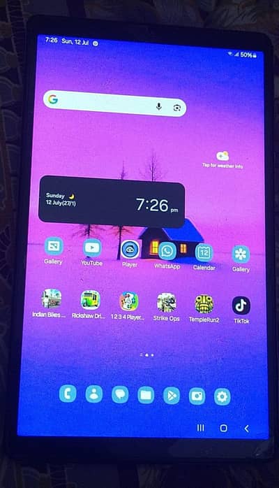 Samsung Galaxy tab a7 lite connect and Whatsapp 03017476211