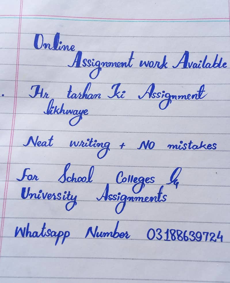 Assignment work 0