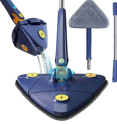 Triangle mop 360 rotatable extendable adjustable 120cm.