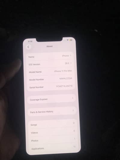Apple iPhone 11 Pro Max