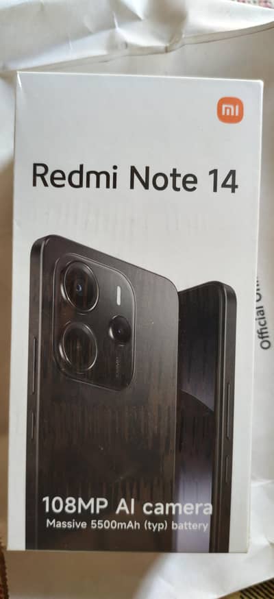 Xiaomi Redmi Note 14 ram 256 gb 03145830723