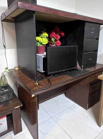 2 Executive Office Table | Wooden Computer Desk | Excellent Condition