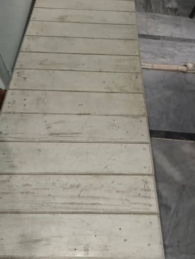 Wooden bench
