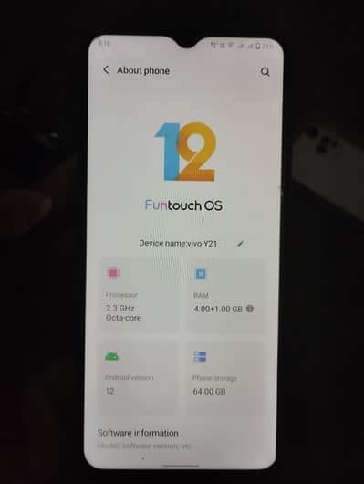 Vivo Y21