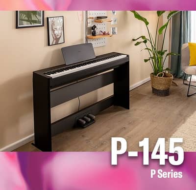 Box pack Yamaha P-145 with original supply  1 year official warranty