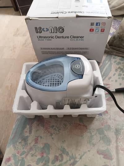 ISONIC Ultrasonic Denture  Cleaner