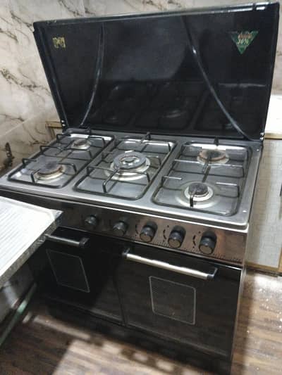 4 Burner Gas stove – Stainless Steel Top