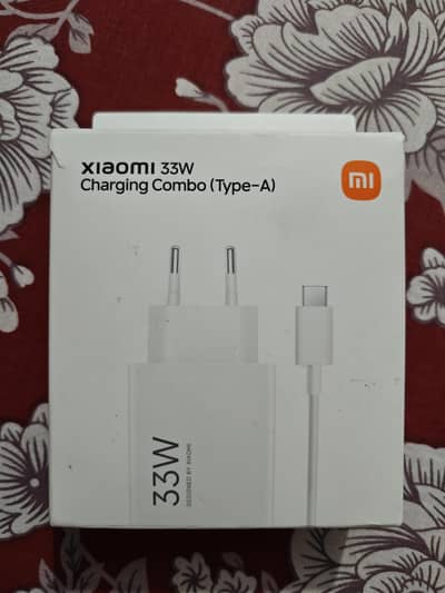 100% Original Xiaomi 33W Fast Charger (Mi Official) - Slightly Used