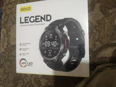 smart watch LEGEND yolo company AMOLED display