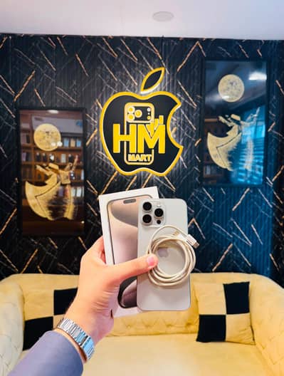 iPhone 15 Pro Max Complete Box 256GB Non PTA Physical Esim