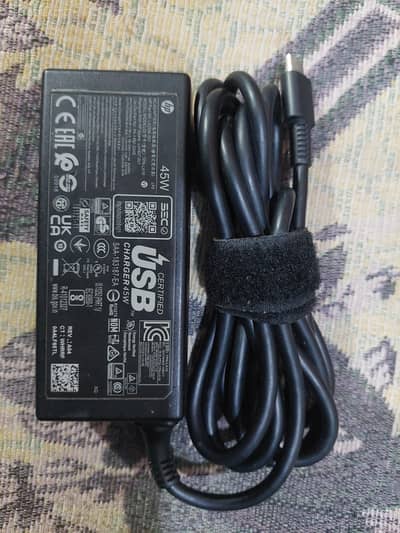 HP 45 Watt C-Type Charger. Brand New.